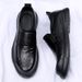 Suitable For All Seasons Men's Spring New Soft Sole Formal Business Breathable Genuine Leather Slip-On Casual Shoes Men_vogvips.com