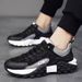 Men's Shoes 2024 Spring New Men's Sports Leisure Dad Shoes Single Cotton With Thick Soled Men's Sports Shoes_vogvips.com