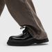 New Casual Business Leather Shoes For Men, Buckled Versatile Formal Wedding Shoes With Korean Design_vogvips.com