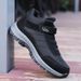 Plus Size Spring New Elderly Men's Mesh Breathable Sports Anti Slip Walking Shoes_vogvips.com
