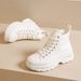 Thick Soled High Top Canvas Women's Versatile Board New Autumn Black Casual Sports Shoes, Dad Shoes_vogvips.com