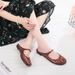 Closed-Toe Half Slippers For Women, Spring And Summer, Outdoor Wear, Hollow Breathable Solid Color Flat Slippers, Casual Single Shoes, Beach Lazy Shoes_vogvips.com