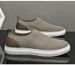 Retro Board Shoes Fly-woven Cowhide Mesh Shoes Comfortable Invisible Inner Height-increasing Mesh Board Shoes_vogvips.com