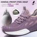 Anbai Li Gaobang Labor Protection Men's Smash And Anti Piercing Steel Head Flying Weaving Breathable Construction Safety_vogvips.com