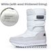 Winter Non-Slip Waterproof Warm Thickened Snow Wool Mid-Calf Short Boots Unisex_vogvips.com