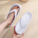 Rimocy Soft Sole EVA Women's Flip Flops 2025 Summer Beach Non-slip Cloud Slippers Women Thick Platform Clip Toe Bathroom_vogvips.com