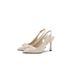 316-117 Pointed Toe High Heels For Women, New Style, Elegant Bridesmaid Shoes, Daily Wear, Large And Small Sizes, Open_vogvips.com