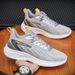 Men's Knitted Training Shoes plus Size Casual Comprehensive Exam Shoes for Middle And High School Export Physical Footwear_vogvips.com
