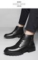 Men's Shoes Top Layer Men's High Top Martin Boots Retro Tooling Boots Flat Boots_vogvips.com