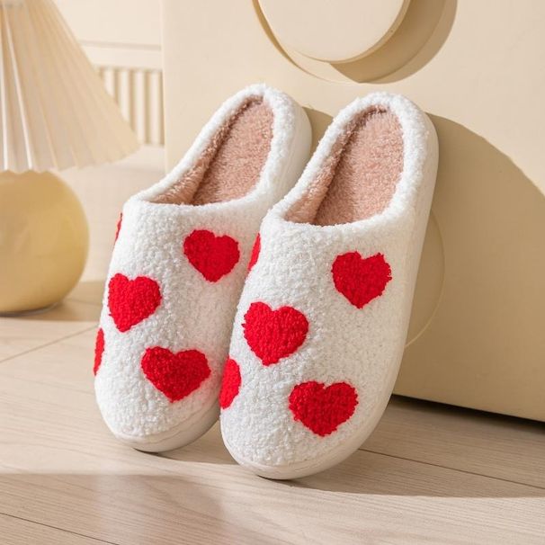 Cixi Cotton Slippers Cartoon Winter Autumn Home Use Plush Maternity Shoes Warm And Dirt-Resistant Halloween_vogvips.com