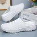 Women's Casual Shoes Are Breathable, Half-towed, And Wear A Pair Of Slippers Outside The Bag Head. Large Size Fashionable Women's Single Shoes_vogvips.com