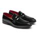 Regal Footwear Autumn 2024 Business High-end Formal Leather Men's Slip-on Black Wedding Shoes_vogvips.com