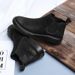 European Warm Series Martin Cowhide Work Leather Men's Shoes Fleece Lined Large Size Boots_vogvips.com
