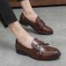 Spring Leather Trendy British Style Brogue Carved European Version Hairstylist Men's Shoes Large Size 46_vogvips.com