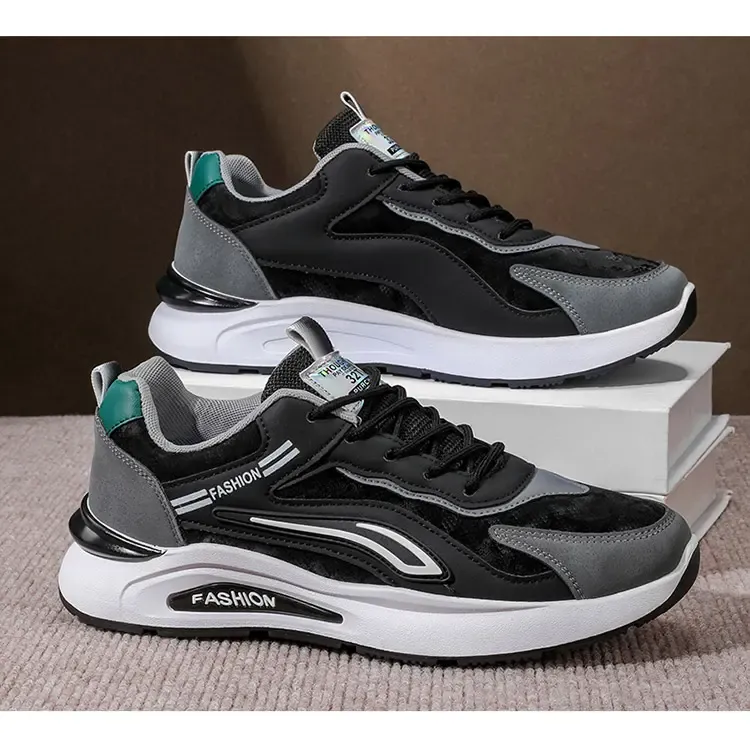 Non-slip Outdoor Sports Men's Shoes Casual Shoes Platform Heightening Dad Shoes Trendy Shoes_vogvips.com