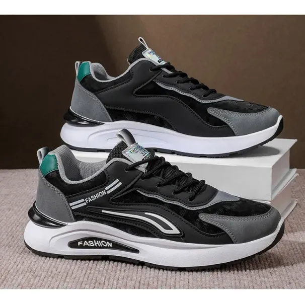 Non-slip Outdoor Sports Men's Shoes Casual Shoes Platform Heightening Dad Shoes Trendy Shoes_vogvips.com