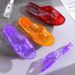 New Bathroom Plastic Slippers For Outdoor Wear, Summer Crystal Slippers For Women, Non-Slip Transparent Odor-Resistant Jelly Slippers_vogvips.com