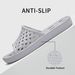 CRACOMIN Summer New Shower Shoes For Women Quick Dry Pool Sandals With Drain Holes Bathroom Slides Lightweight EVA Home Slippers_vogvips.com