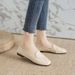 flat Shoes, 2026 Spring New Model, Versatile, Comfortable, Simple, Soft-soled Slip-on Loafers For Women_vogvips.com