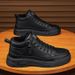 European Warm Series Martin 2025 Autumn Winter Men's Sports Ultra-fine Fiber Surface Warm Side Zipper Low-top Work Boots_vogvips.com