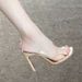 Stunning One-strap Heeled Sandals - 2026 New Transparent High Heels For Women - Stiletto Heel, Elegant, Trendy Summer Sandals_vogvips.com