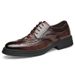 2025 Spring Genuine Breathable Versatile Business Casual British Brogue Leather Men's High-end Wedding Shoes_vogvips.com