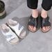 Women's Platform Wedge Sandals Summer Espadrille Slippers With Thick Sole - Comfortable High Heel Slides For Wide Feet_vogvips.com