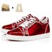 New 2024CL Electric Men's Red Sole Black Embroidered Low-top Lace-up Casual Women's Shoes Couple Style Sports_vogvips.com