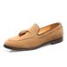 Men's soft loafers plus size casual slip-on leather shoes_vogvips.com