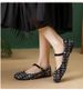 Exclusive Cross-border Supply Of French-style Square-toed, Single-strap, Flat Women's Shoes, Versatile Ballet Mary Jane_vogvips.com
