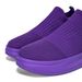 Women's Versatile Casual Running Shoes With Flyknit Upper, One-piece Slip-on Sneakers, 4cm Thick Sole, Height-increasing Lazy Shoes._vogvips.com