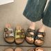 Women's Summer Outdoor Sandals Slip-resistant Beach Thong Slippers Stylish Design Comfortable Footwear For Casual Occasions_vogvips.com