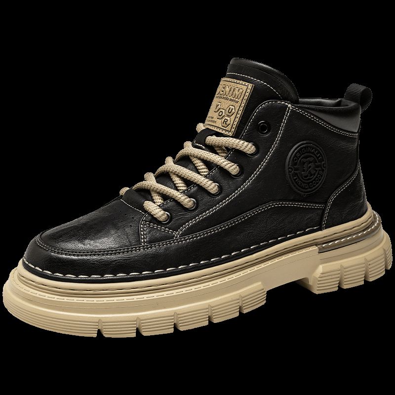 Non-slip Outdoor Sports Men's Shoes Casual Shoes Platform Heightening Dad Shoes Trendy Shoes_vogvips.com