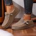 Shoes Women's Fleece Lined Winter Flat Shoes Style Warm Shoes For Formal & Casual For Women Stiletto Sandals Open Toe Round Heel_vogvips.com