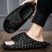Summer Durian Slippers For Men, Trendy Youth Sports Sandals, Couple's Outdoor Beach Slippers, Anti-Slip Student Shoes_vogvips.com