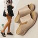 Platform Open Toe Beach Slippers Women's Wedge Heels Lightweight PU Sole Flip-flops_vogvips.com