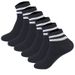Sport Socks Two Bar Sports Socks Thin Mesh Women's Boat Socks Student Striped Short Tube Socks Breathable Cotton Socks_vogvips.com