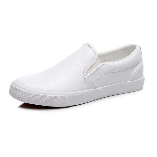 New Spring Autumn Breathable Waterproof Men's Women's Microfiber Work Shoes One Foot Pedal Lazy Shoes Wear-resistant Sneakers_vogvips.com