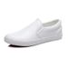 New Spring Autumn Breathable Waterproof Men's Women's Microfiber Work Shoes One Foot Pedal Lazy Shoes Wear-resistant Sneakers_vogvips.com