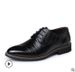Suitable For All Seasons New Large Size Leather Korean Style Trendy Versatile Youth British Pointed Toe Lace-up Business Casual Men's Shoes_vogvips.com