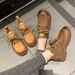 Women's plus Size Lace up Martin Boots round Toe Soft Soled Ankle Boots Retro Comfortable New Autumn_vogvips.com