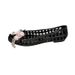 Premium Crystal Shoes Jelly Shoes Hole Shoes Women's Flat Beach Fashion Versatile Shallow Mouth Non-slip Sandals Women_vogvips.com