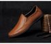 Large Size Three-dimensional Bark Pattern First Layer Doudou Men's Shoes Casual Driving Walking Men's Shoes_vogvips.com
