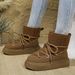 New Thick-soled Casual Snow Boots For 2025 Winter, Warm And Versatile Cotton Boots_vogvips.com