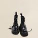 Super Cool 7CM Height Thick-soled Martin Bootsforwomen,2025 New Autumn Color-coated Motorcycle-stylestylishstreet Shoes,shortbootswithacool Look_vogvips.com