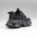 New Retro, Vintage, Polished, Fashionable Men's Shoes With High-end Feel, Thick Sole, Height Increasing, Casual Sports Shoes_vogvips.com