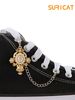 Gothic And Punk Style Single-piece Personalized Pendant Shoe Chain, DIY Shoe Decoration, Detachable And Reusable._vogvips.com