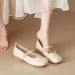 2026 Summer New Camellia Fashion Versatile Low-Heel Velcro Women's French Style Mary Jane Shoes_vogvips.com