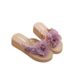 Women’s Shoes Sole Cross Strap Straw Woven Women's Slippers Sandals Thick Sole Wedge Heel Ethnic Customs Travel_vogvips.com
