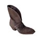 Dune Wasteland Style Medieval V-Neck Short For Women 2024 Autumn Winter New Thick Low Heel Lace-Up Western Boots_vogvips.com